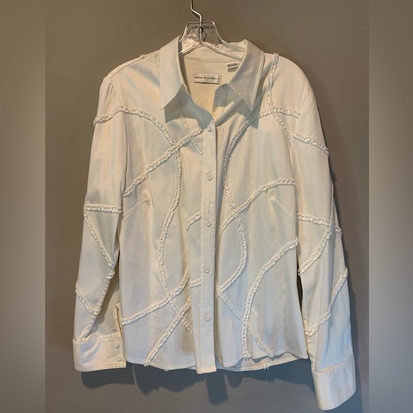 Dana Buchanan, long sleeve blouse, size 14 - Picture 1 of 4